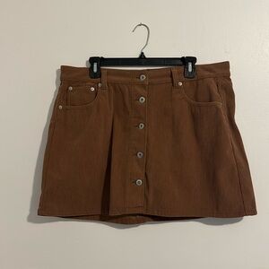 Brown Skirt